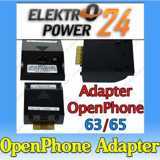 DeTeWe Adapter fuer Openphone 63 und 65 Anschluss Teil