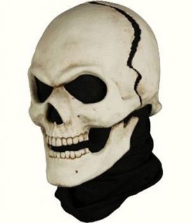 Adult Fractured Skull Halloween Costume Mask