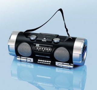 AEG Ghetto Blaster CD Player Radio Kassette Ghettoblaster SRR 4317