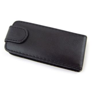 Flip Case/Handy Tasche zu Nokia C2 01   Schwarz #F2   Handy Schutz