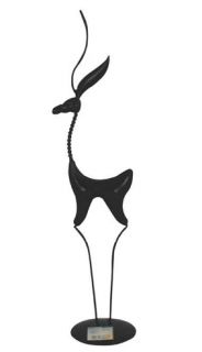 Gazelle aus Metall Höhe 76 cm
