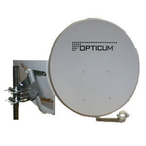 Antenne Opticum 100 cm Sat Schüssel Spiegel 100cm Hell