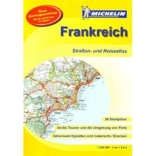 MICHELIN Atlas Frankreich ( DIN A3): Straßen  und Reiseatlas. 38