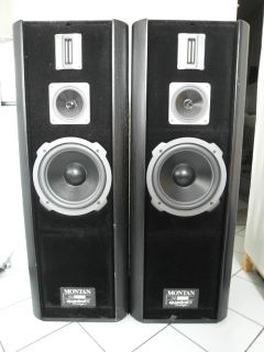 ZumVerkauf steht ein Paar Quadral Phonologue Montan MK III in schwarz