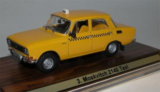 Moskwitsch 2140, 1975 88, TAXI Umbau 1/43, DDR, Polen, USSR