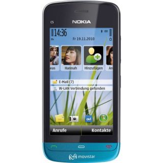 Nokia C5 03 Petrol Blue   NEU   Ohne Simlock