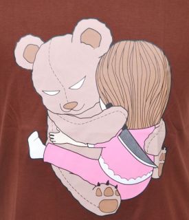 Derbes Fun T Shirt Bad Teddy Horror Parodie