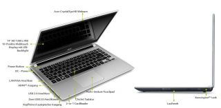 Acer Aspire V5 431P 987B4G50Mass 35,3 cm Notebook Computer
