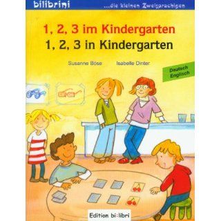 im Kindergarten 1, 2, 3 in Kindergarten. Kinderbuch Deutsch