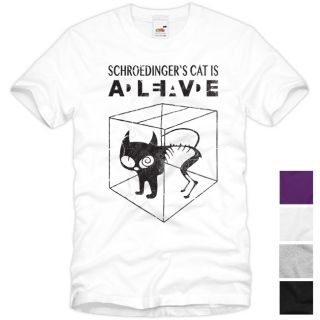 Schroedingers Katze Vintage T Shirt Big Bang Theory Sheldon