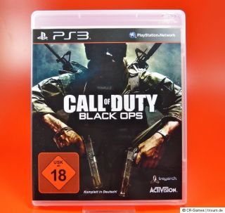 Call of Duty  Black Ops   wie neu   dt. Version   PS3 Spiel