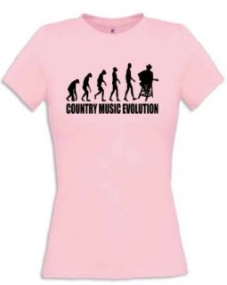 COUNTRY MUSIC EVOLUTION T Shirt Damen S XXL Bekleidung