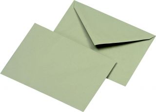 100 Mailmedia® Briefumschläge Din C6 grün