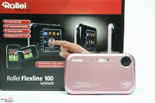 Rollei Flexline 100 inTouch Digitalkamera Pink