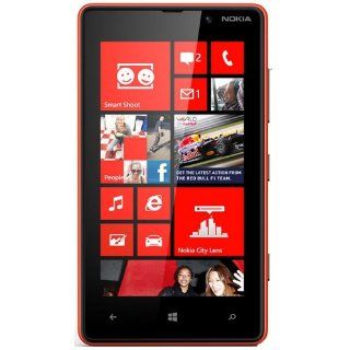 Nokia Lumia 820 Smartphone 4,3 Zoll gloss red Elektronik
