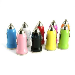 Colorful USB Car Charger + 2.0 Data Sync Cable For Samsung Galaxy S3