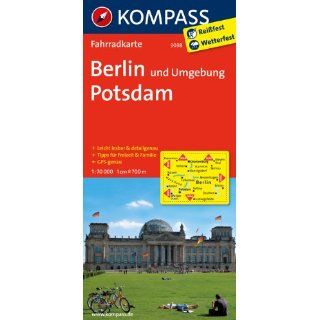 Berlin und Umgebung   Potsdam Radkarte. GPS genau Bücher