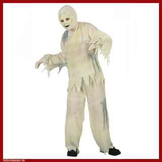Halloween Karneval Fasching Mumie Zombie Kostüm 122/128 7296