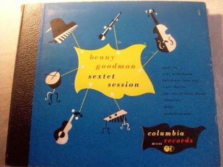  GOODMAN SEXTET SESSION 4 Record Columbia Album Set C 113 78rpm 10