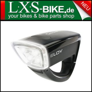 Sigma Eloy Lampe Batterielampe / LED weiß schwarz Front Scheinwerfer