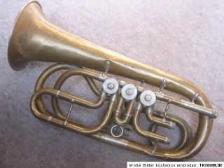 Ur altes Flügelhorn o. bass trompete? RUDOLP H Gotha