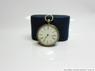 Alte 800 Silber Taschenuhr   die Uhr ist nicht auf Funktion geprüft