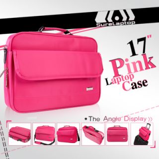 17 17 Zoll rosa Pink Laptoptasche Notebooktasche Nylon