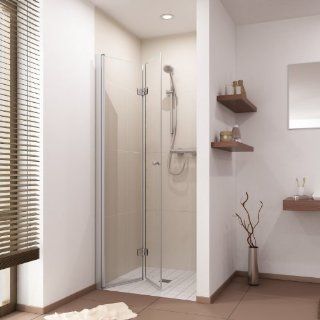 Duschtür Dusche Duschkabine Falttür Nische  B80 120cm DERSELBE