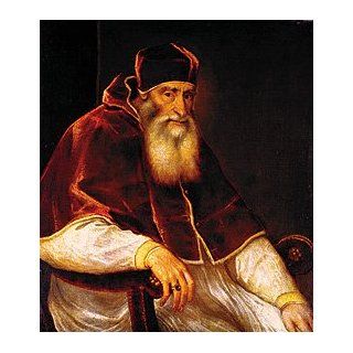 Kunstdruck (70 x 79, Tizian (eigentl. Tiziano Vercellio)) von Papst