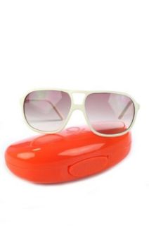 United Colors of Benetton Unisex Sonnenbrille weiß sunglasses 