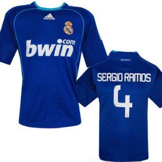 Real Madrid Sergio Ramos Trikot Away 2009 Sport & Freizeit