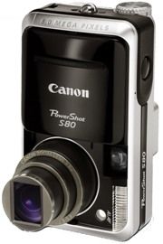 Canon PowerShot S80 Digitalkamera schwarz Kamera & Foto