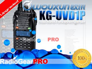 Wouxun KG UVD1P Dual Band funksprechgeräte 136 / 470