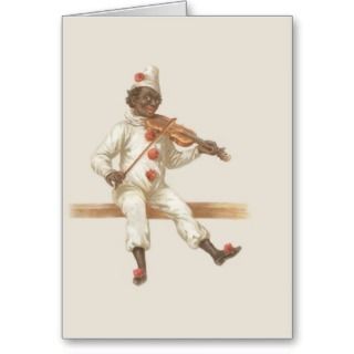 Cards, Note Cards and African American Vintage Greeting Card Templates