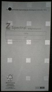 Transparentpapier mit Quadraten Zanders Time Square 100g A5 148,5x210