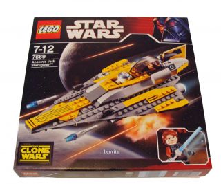 Star Wars 7669   Anakin`s Jedi Starfighter 7 12 Jahren 153 Teile   Neu
