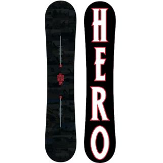 Burton Super Hero ICS Snowboard V Rocker ( 154 cm Black ) 2012