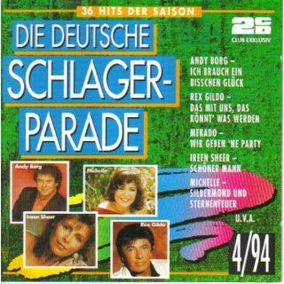 Die deutsche Schlagerparade 4/94   2 CDs Musik
