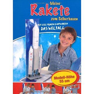 Meine Rakete zum Selberbauen. Modellbausatz + Buch mit 101 Fragen und