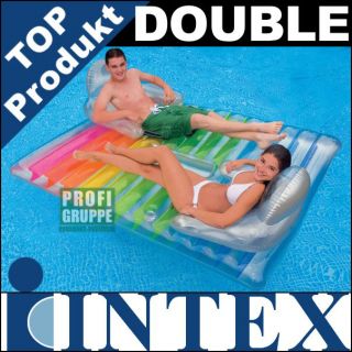INTEX XXL Luftmatratze / Double Fun Lounge (206x157cm)