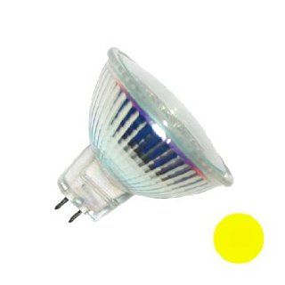 MR16 LED Strahler / 21 LEDs / gelb / 105 000 mcd / 1,5 Watt / Ø 50 mm