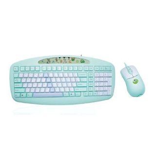 Tech My Kids Keyboard Grün Tastatur USB 105 Elektronik