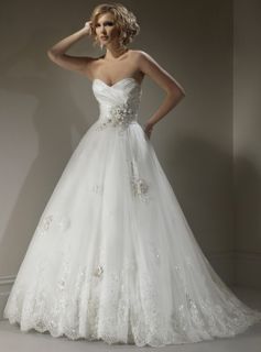 Weiß/Ivory Brauch Abendkleid Hochzeitskleid Brautkleid Ballkleid