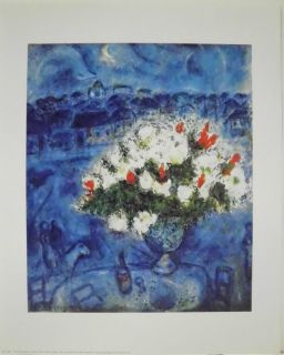 Chagall Der weihnachtliche Rosenstrauss 24 x 30 cm (171 A)