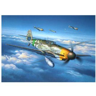 Messerschmitt Bf 109 G 10, 148, Modellbausatz inkl. Farben, Pinsel