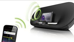 Philips AS111/12 Dockingsystem für Android mit Micro USB (Bluetooth
