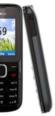 Nokia C1 01 Handy (Ohne Branding, 4,6 cm (1,8 Zoll) Display, VGA