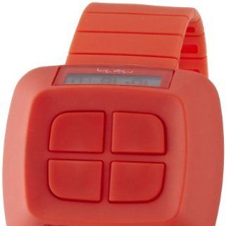 ODM Unisex Armbanduhr Michael Young Collection Digital Kunststoff rot
