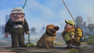 Original Disney Pixar Oben Up DUG Sprechender Hund Plüsch Stofftier