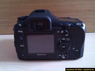 Pentax K10D Spiegelreflex, Kit mit 18 55mm 3.5 5.6 AL II + 8GB SD